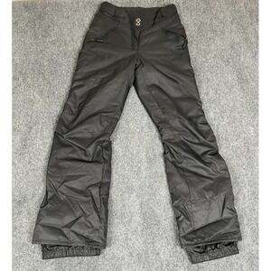 Rossingnol Mens Ski Pants Black Waterproof Insulated 100% Polyester Size S